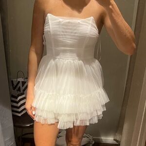 White dress!